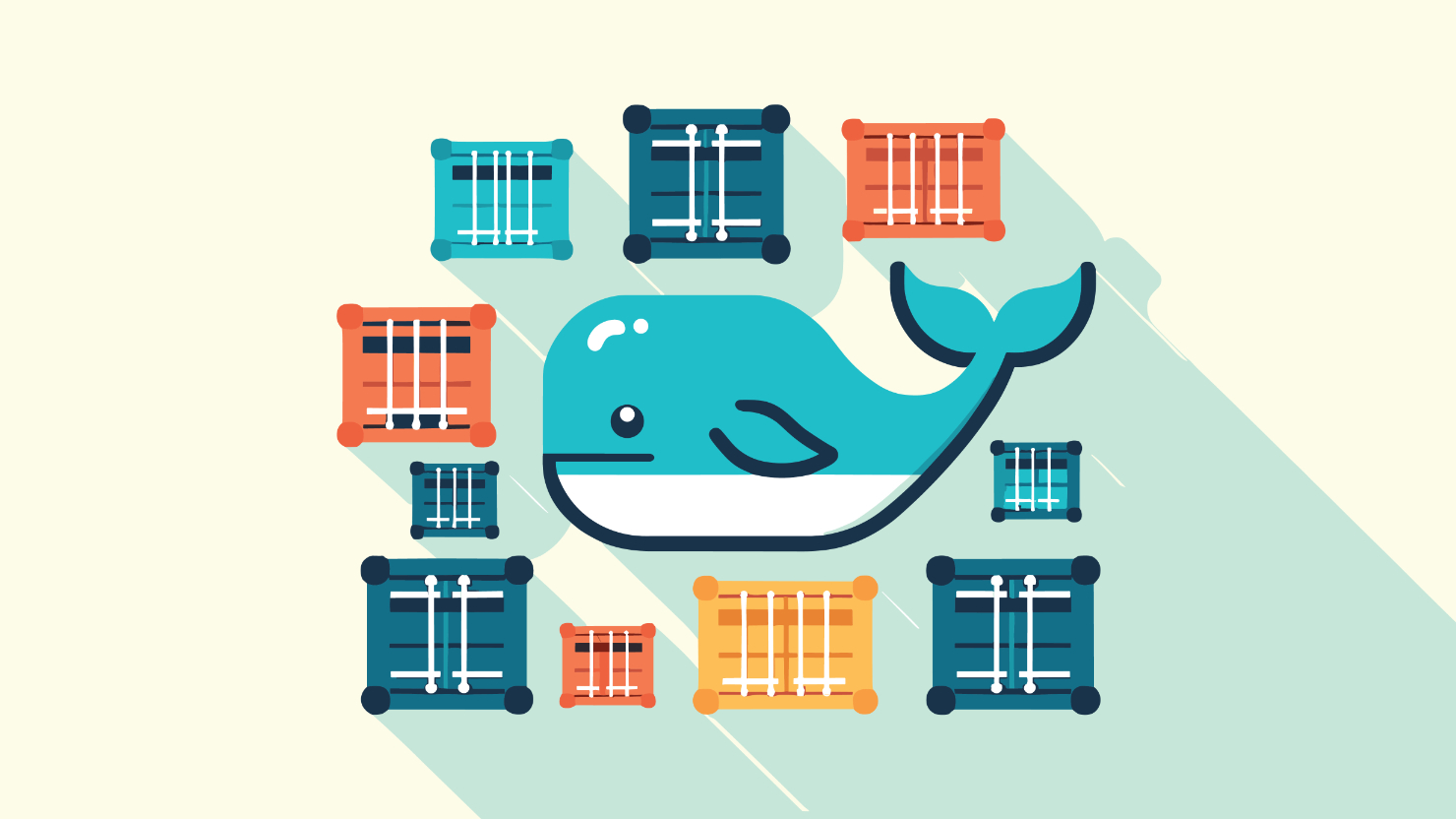 Dockerエンジニアがフルリモートでコンテナインフラ設計に取り組むイメージ